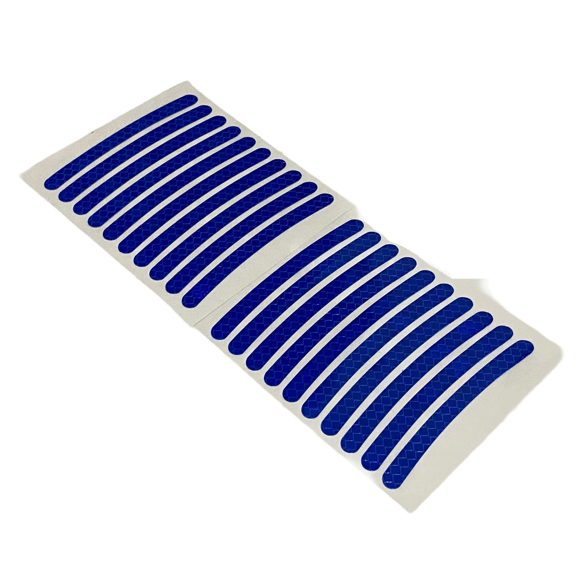 Imagine pentru Autocolante reflectorizante pentru jante tip abtibild, set 20 buc, albastre