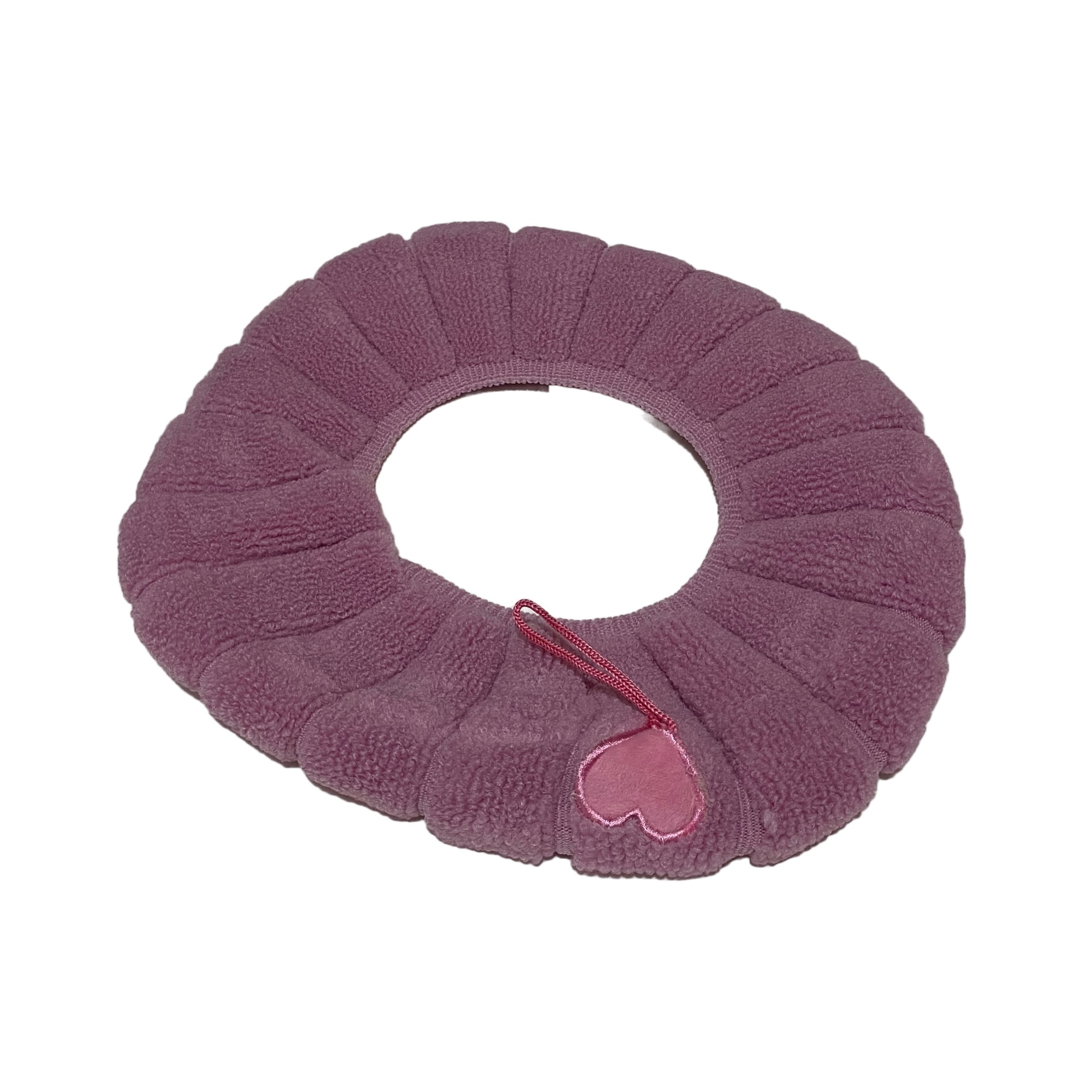 Imagine pentru Husa scaun toaleta pufoasa, material elastic flausat, marime universala, roz