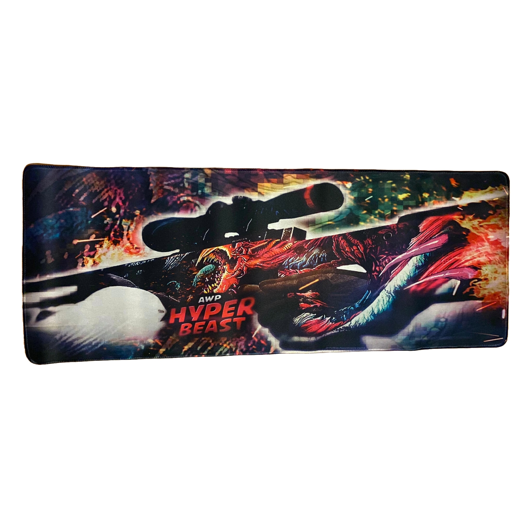 Imagine pentru Mousepad format Deskmat pentru gaming, AWP Sniper Beast, 800 x 300 x 2 mm