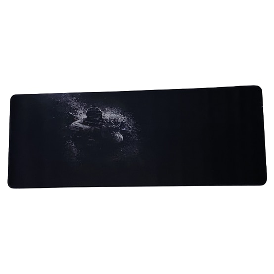 Imagine pentru Mousepad format Deskmat pentru gaming, Gunman, 800 x 300 x 2 mm