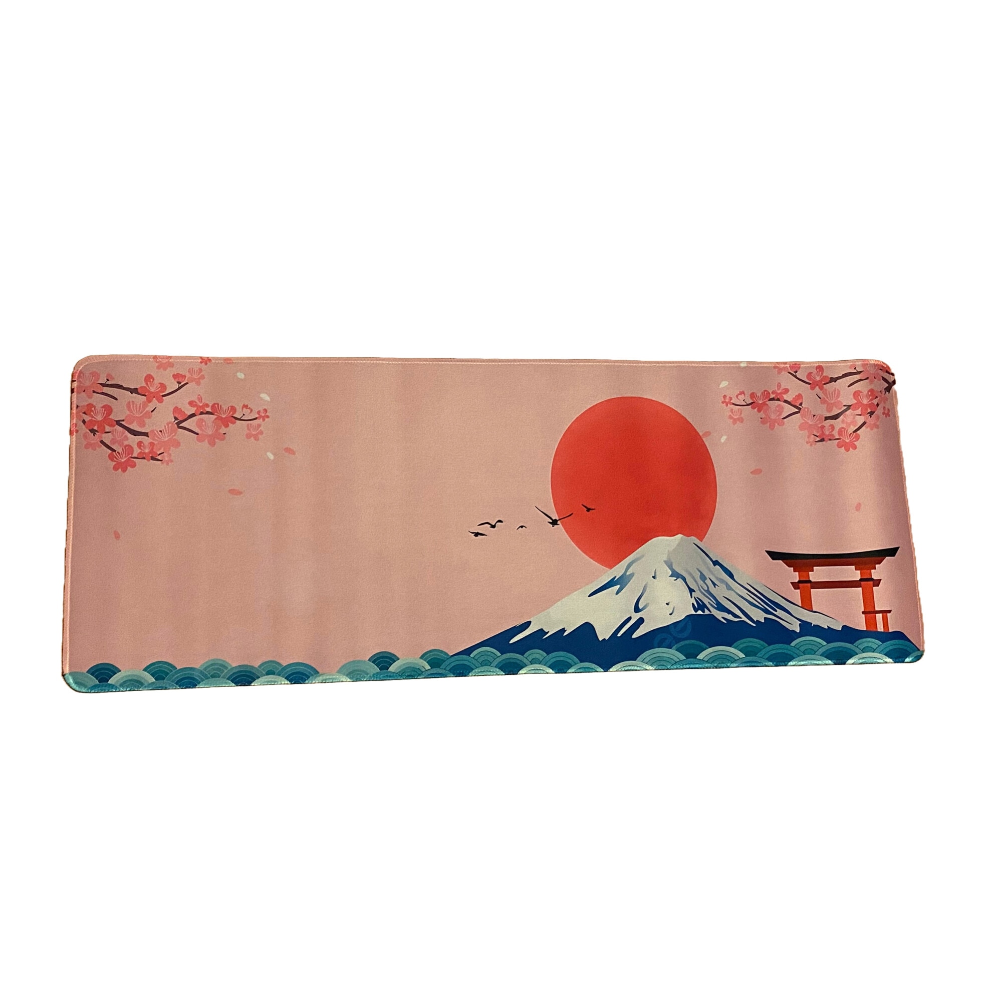 Imagine pentru Mousepad format Deskmat pentru gaming, Mountain Fuji, 800 x 300 x 2 mm