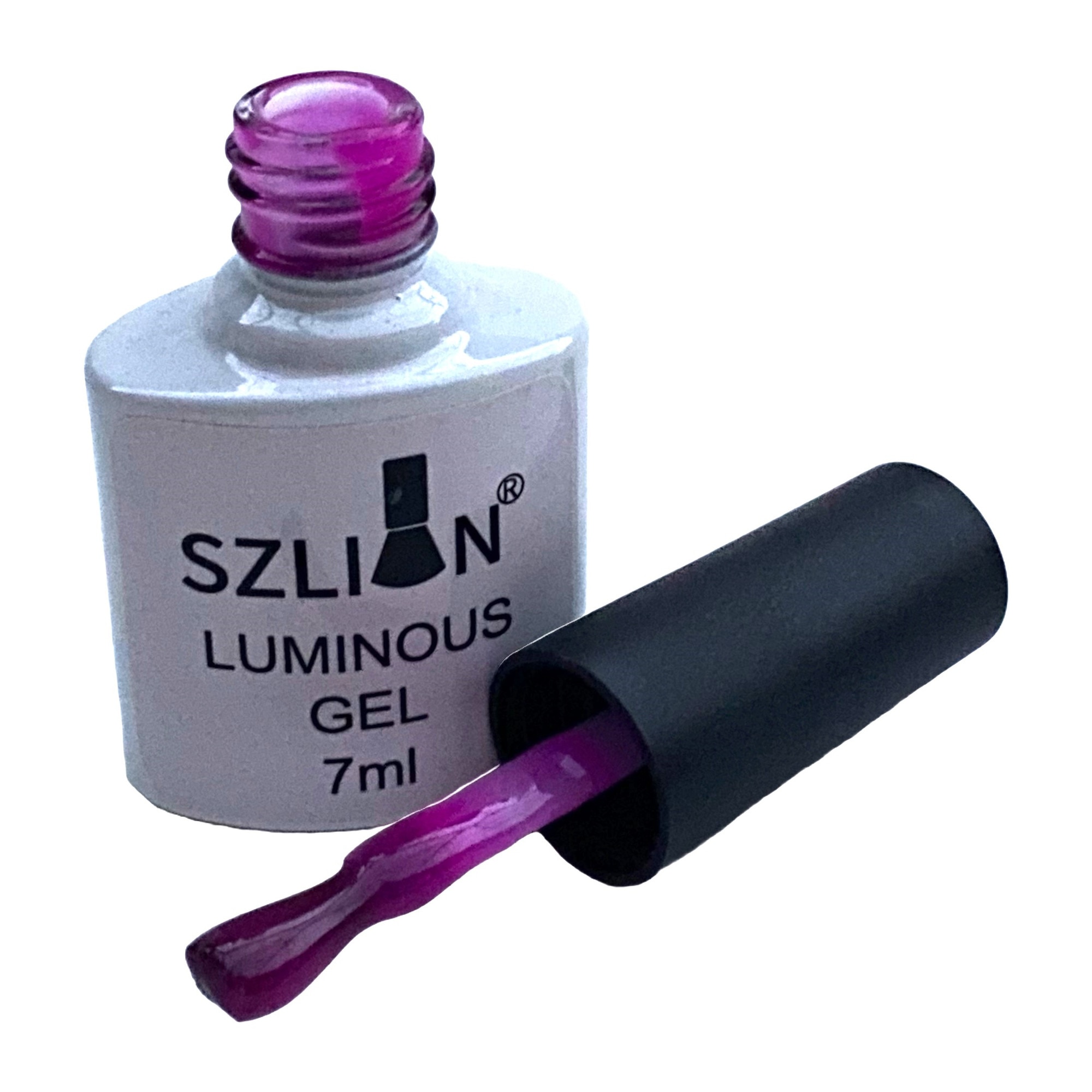 Imagine pentru Oja de tip Gel luminos pentru unghii, 7 ml, culoarea nr 9, Magenta