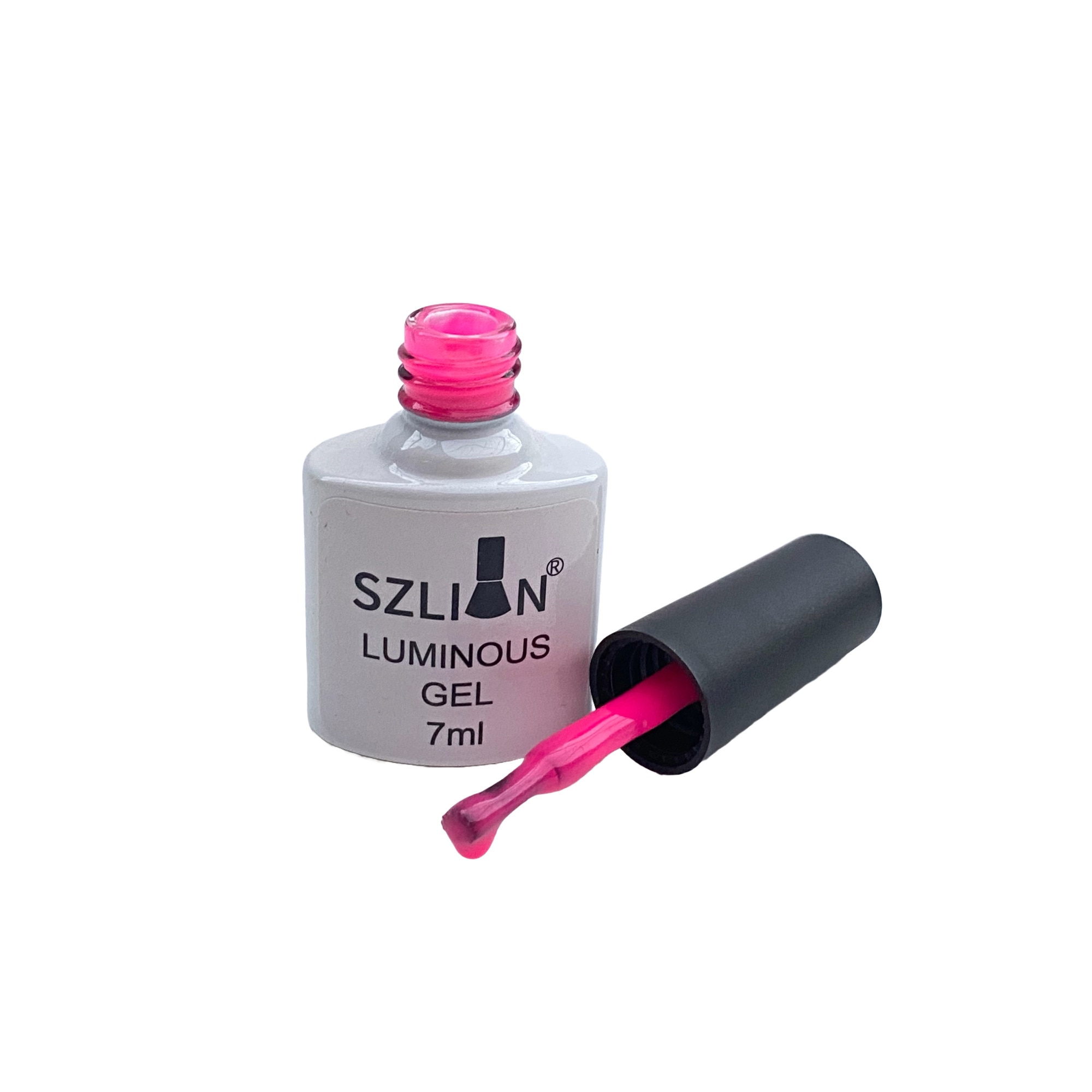 Imagine pentru Oja de tip Gel luminos pentru unghii, culoarea nr 2 Roz Bombon